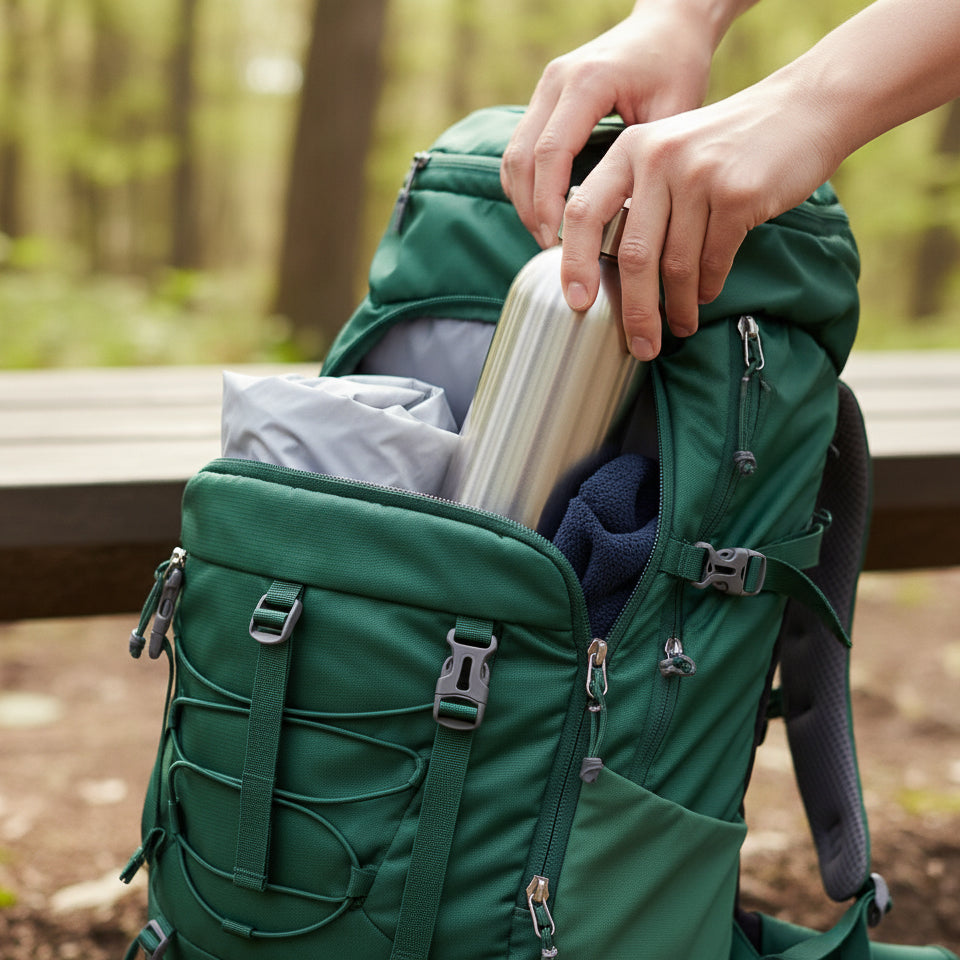 AKUA Classic Bottle - Brushed Silver